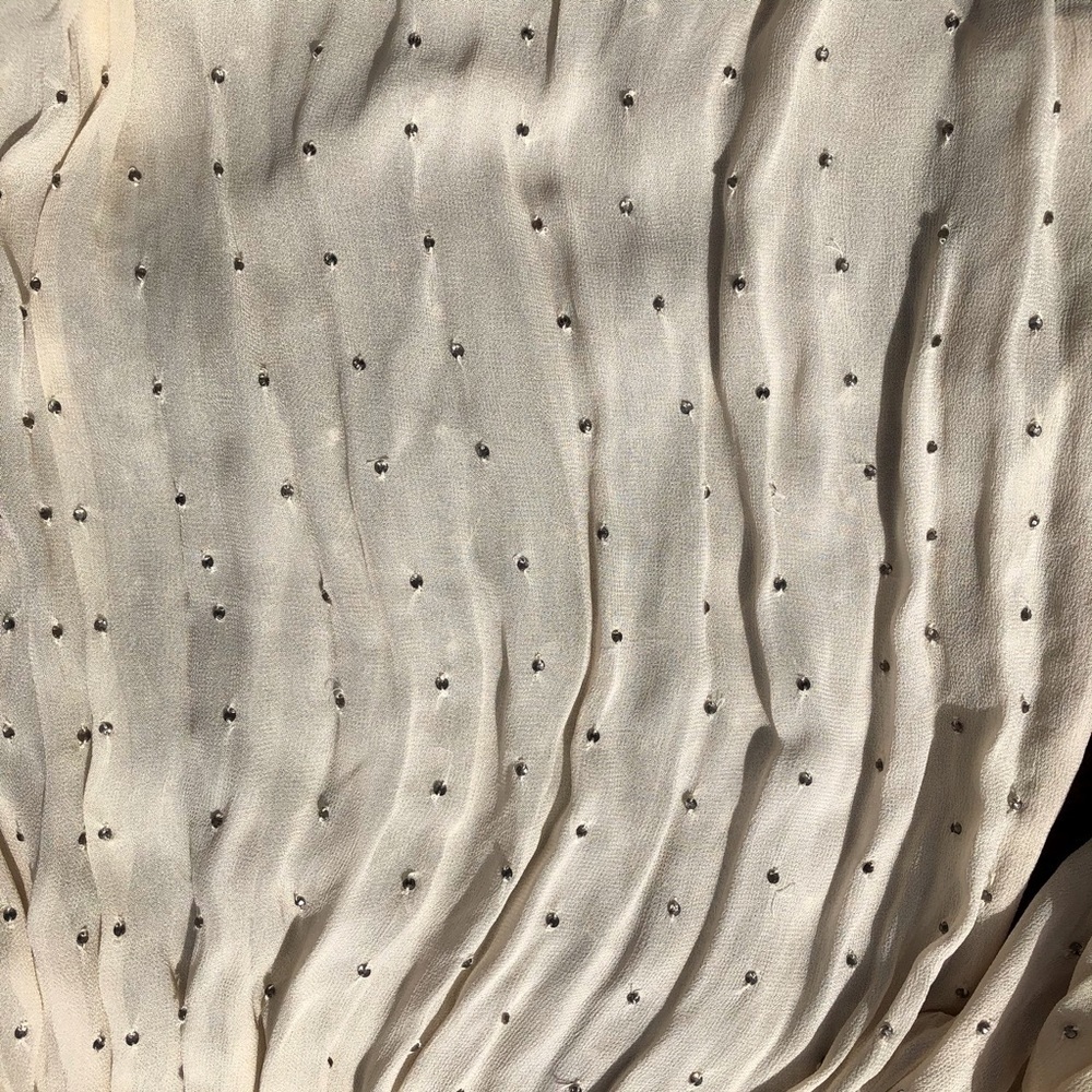 Chiffon blouse with Rhinestones - Picture 5 of 6